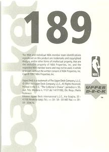 1997-98 Upper Deck NBA Stickers (European) #189 Boston Celtics Logo Back