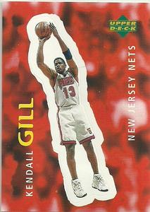 1997-98 Upper Deck NBA Stickers (European) #269 Kendall Gill Front