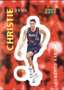 1997-98 Upper Deck NBA Stickers (European) #312 Doug Christie Front