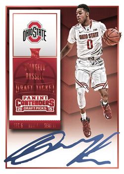 2015 Panini Contenders Draft Picks #112a D'Angelo Russell Front