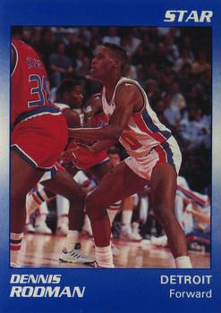 1990-91 Star H.R.H.C. Detroit Pistons #10 Dennis Rodman Front