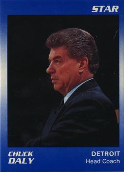 1990-91 Star H.R.H.C. Detroit Pistons #13 Chuck Daly Front