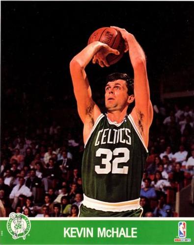 1990-91 Hoops Action Photos #91N12 Kevin McHale Front