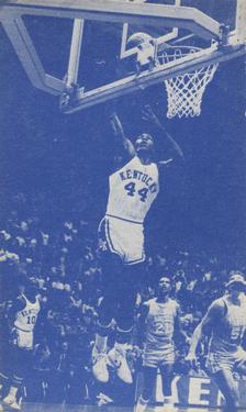 1981-82 Kentucky Wildcats Schedules #NNOb Charles Hurt Front