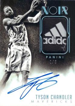 2014-15 Panini Noir - Autographed Prime Black and White Tags #30 Tyson Chandler Front