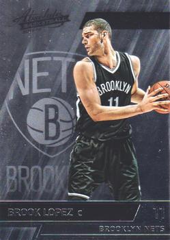 2015-16 Panini Absolute #78 Brook Lopez Front