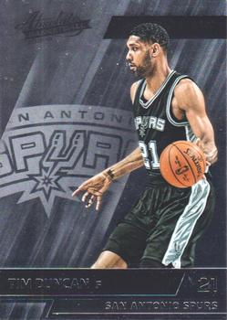2015-16 Panini Absolute #79 Tim Duncan Front