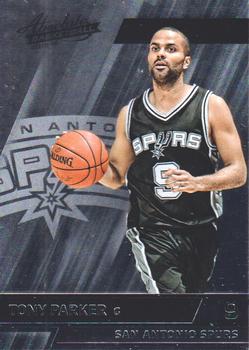 2015-16 Panini Absolute #89 Tony Parker Front