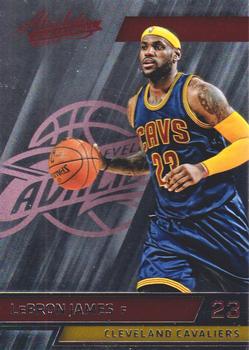 2015-16 Panini Absolute #90 LeBron James Front