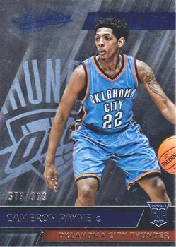 2015-16 Panini Absolute #174 Cameron Payne Front