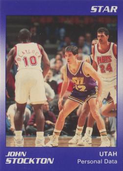 1990-91 Star John Stockton #10 John Stockton Front