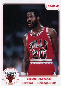 1997 1986 Star Chicago Bulls Arena (Unlicensed) #2 Gene Banks Front