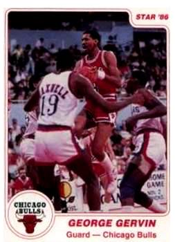 1997 1986 Star Chicago Bulls Arena (Unlicensed) #4 George Gervin Front
