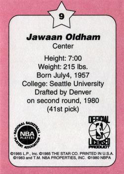 1997 1986 Star Chicago Bulls Arena (Unlicensed) #9 Jawaan Oldham Back