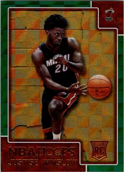 2015-16 Hoops - Green #300 Justise Winslow Front