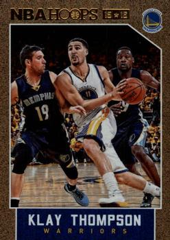 2015-16 Hoops - Gold #162 Klay Thompson Front