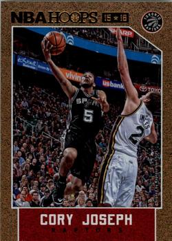 2015-16 Hoops - Gold #207 Cory Joseph Front