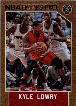 2015-16 Hoops - Gold #212 Kyle Lowry Front
