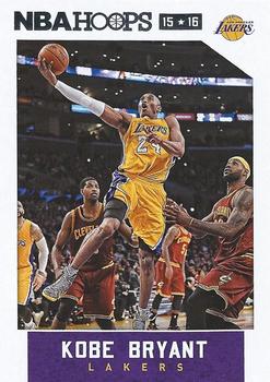 2015-16 Hoops - Red Back #172 Kobe Bryant Front