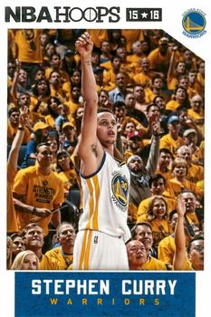 2015-16 Hoops - Red Back #248 Stephen Curry Front