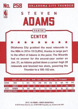 2015-16 Hoops - Red Back #258 Steven Adams Back