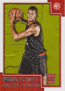 2015-16 Hoops - Red Back #262 Walter Tavares Front