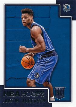 2015-16 Hoops - Red Back #290 Justin Anderson Front