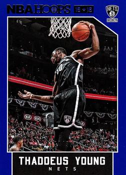 2015-16 Hoops - Blue #50 Thaddeus Young Front