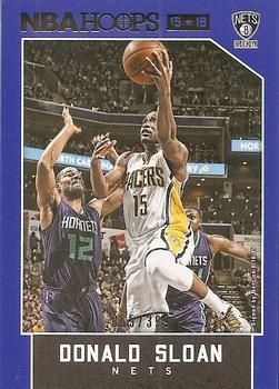 2015-16 Hoops - Blue #169 Donald Sloan Front
