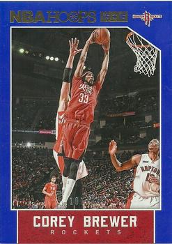 2015-16 Hoops - Blue #197 Corey Brewer Front