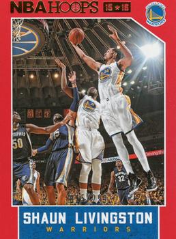 2015-16 Hoops - Red #198 Shaun Livingston Front
