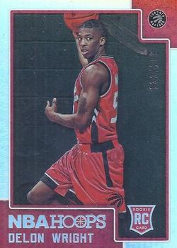 2015-16 Hoops - Red #292 Delon Wright Front