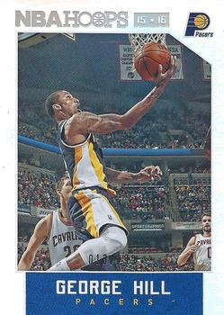 2015-16 Hoops - Silver #41 George Hill Front
