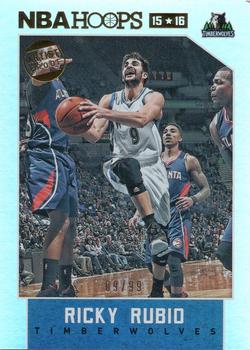 2015-16 Hoops - Artist Proof #68 Ricky Rubio Front