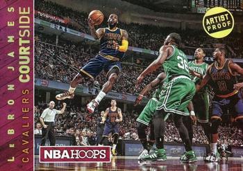 2015-16 Hoops - Courtside Artist Proof #2 LeBron James Front