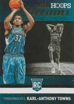 2015-16 Hoops - Dreams #6 Karl-Anthony Towns Front