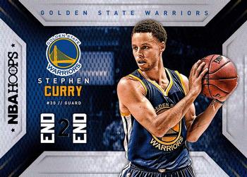 2015-16 Hoops - End 2 End #2 Stephen Curry Front