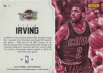 2015-16 Hoops - End 2 End #1 Kyrie Irving Back