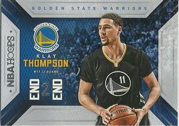 2015-16 Hoops - End 2 End #4 Klay Thompson Front