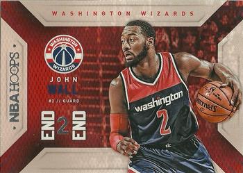 2015-16 Hoops - End 2 End #11 John Wall Front