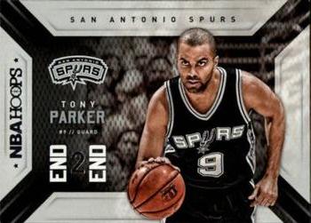2015-16 Hoops - End 2 End #12 Tony Parker Front