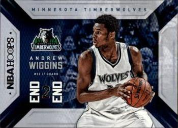 2015-16 Hoops - End 2 End #14 Andrew Wiggins Front