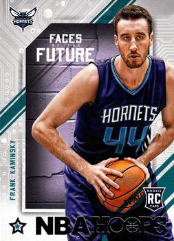 2015-16 Hoops - Faces of the Future #3 Frank Kaminsky Front