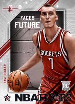 2015-16 Hoops - Faces of the Future #8 Sam Dekker Front