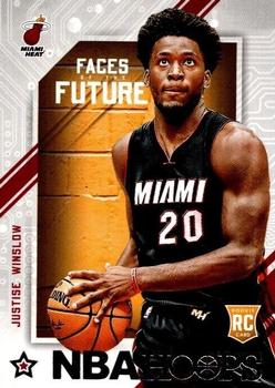 2015-16 Hoops - Faces of the Future #12 Justise Winslow Front