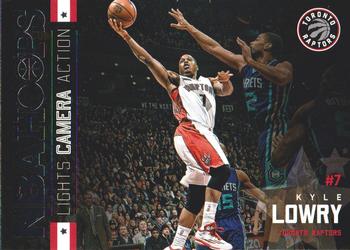 2015-16 Hoops - Lights...Camera...Action! #14 Kyle Lowry Front