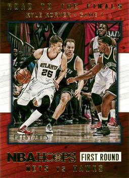 2015-16 Hoops - Road to the Finals #6 Kyle Korver Front