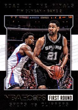 2015-16 Hoops - Road to the Finals #16 Tim Duncan Front