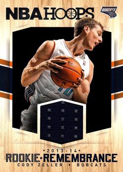 2015-16 Hoops - Rookie Remembrance #RR-CZ Cody Zeller Front