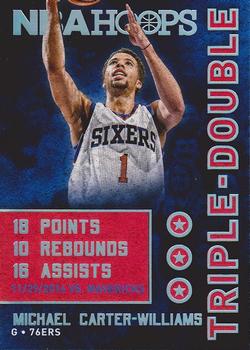 2015-16 Hoops - Triple-Double #4 Michael Carter-Williams Front